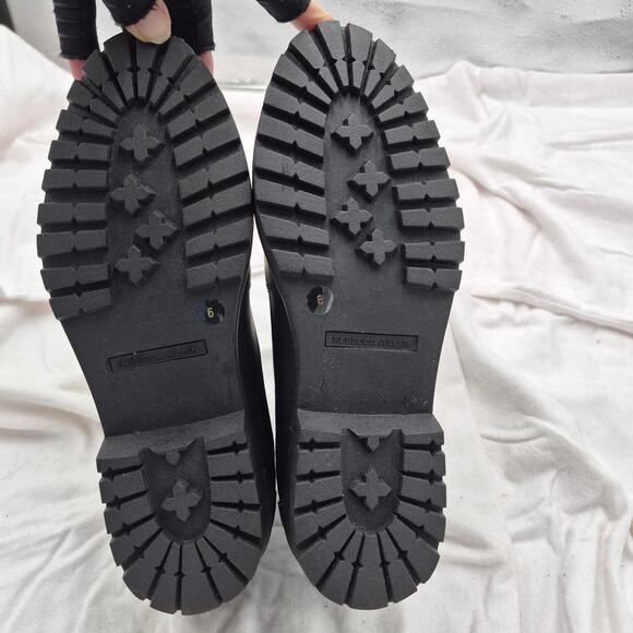 NEW Rebecca Allen black leather all weather Chelsea boots size 6 - Picture 6 of 8